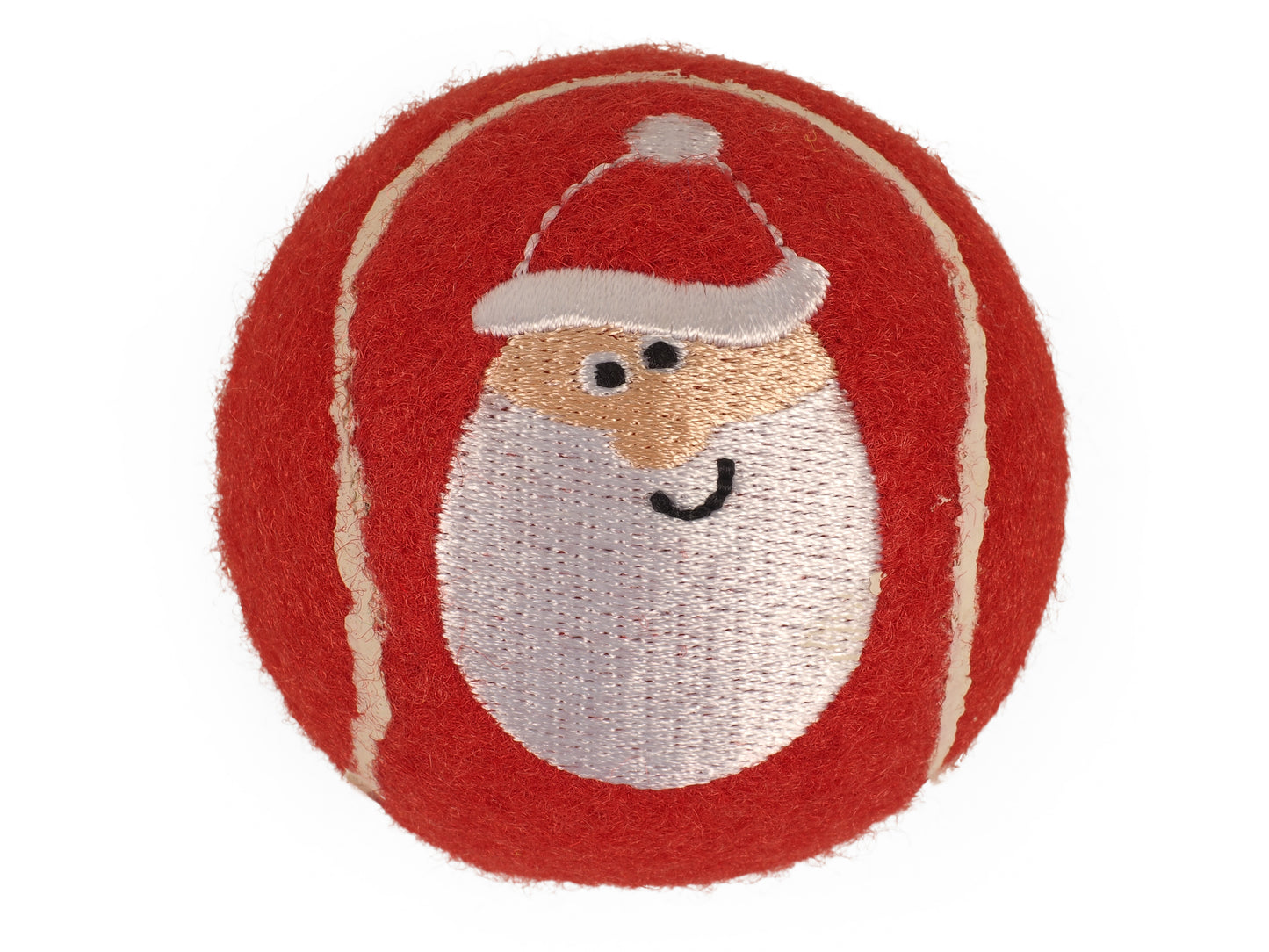 Teds 6.5cm SantaPooch Tennis Balls, 3pk