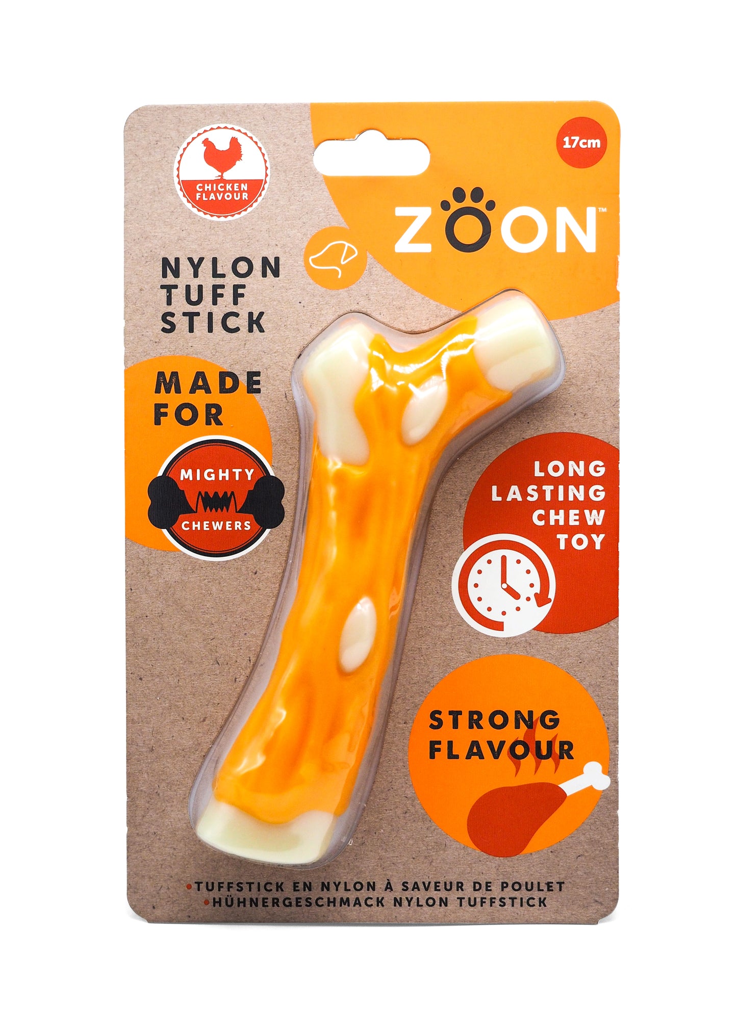 Teds Chicken Flavour Nylon TuffSticks - 17cm