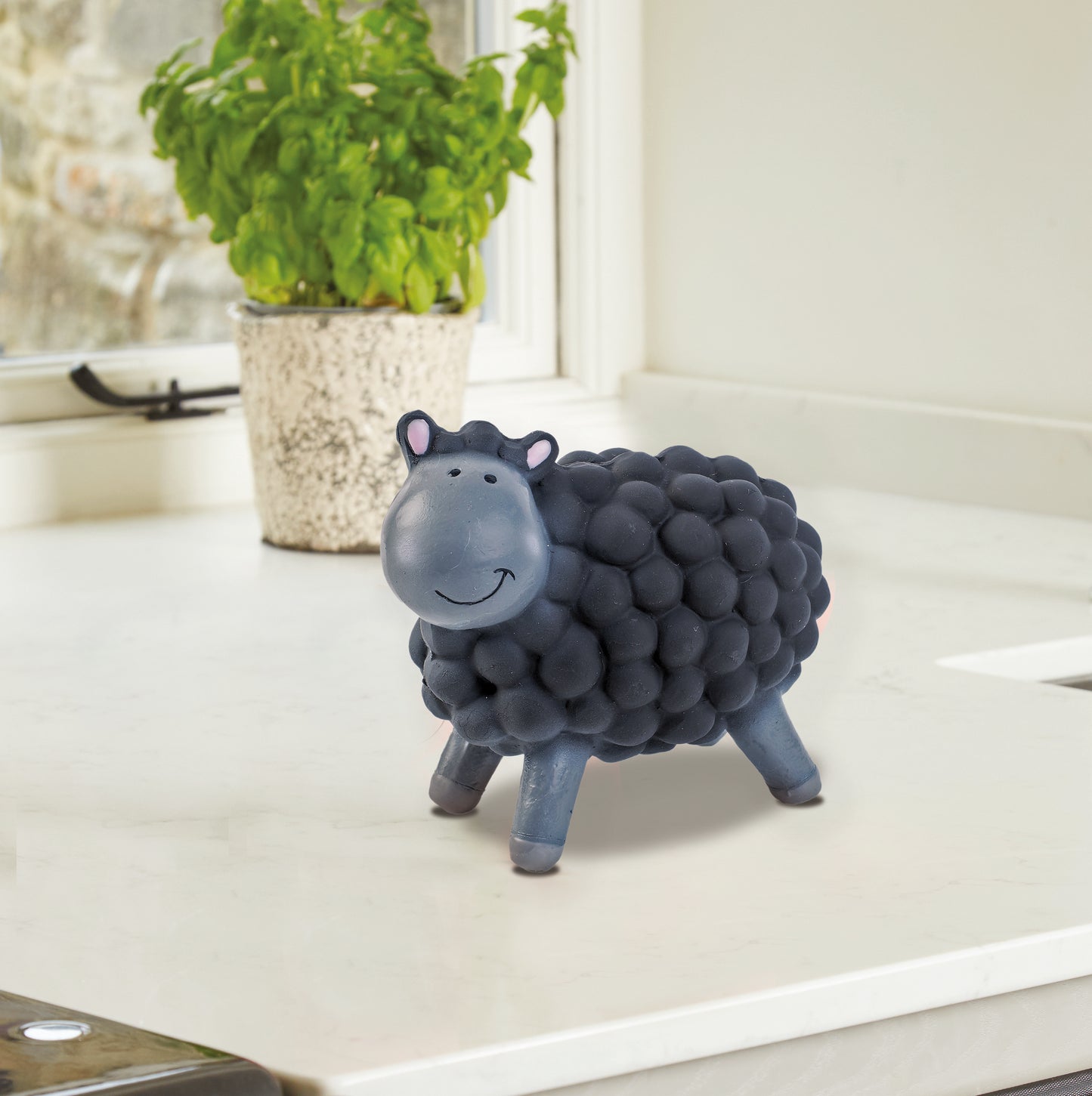 Teds Latex Squeaky Lamb - Small