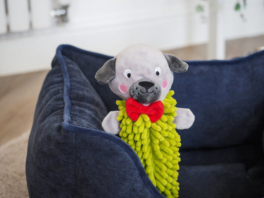 Teds Percy Pug Sausage Squeaker