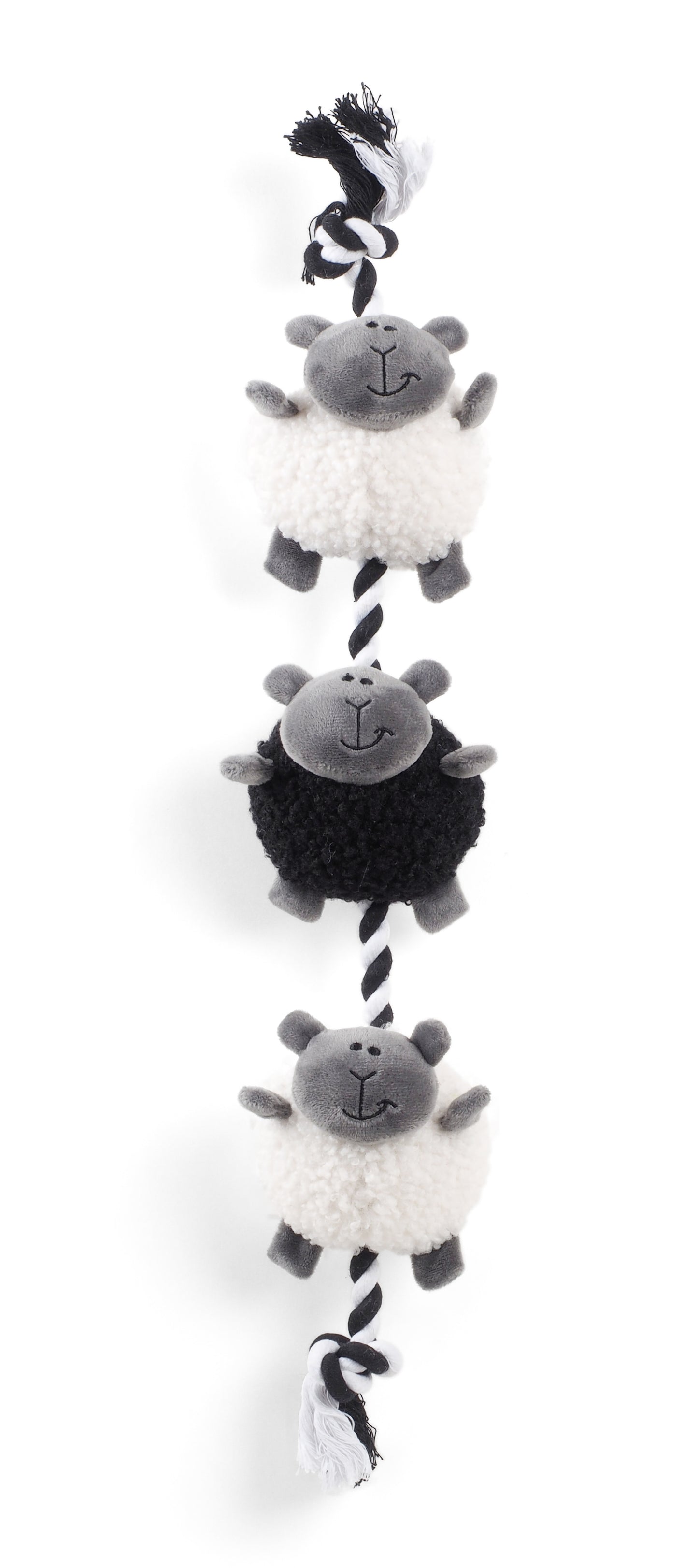 Teds Tugga Farm Squeaky Rope Toy - 3 Designs