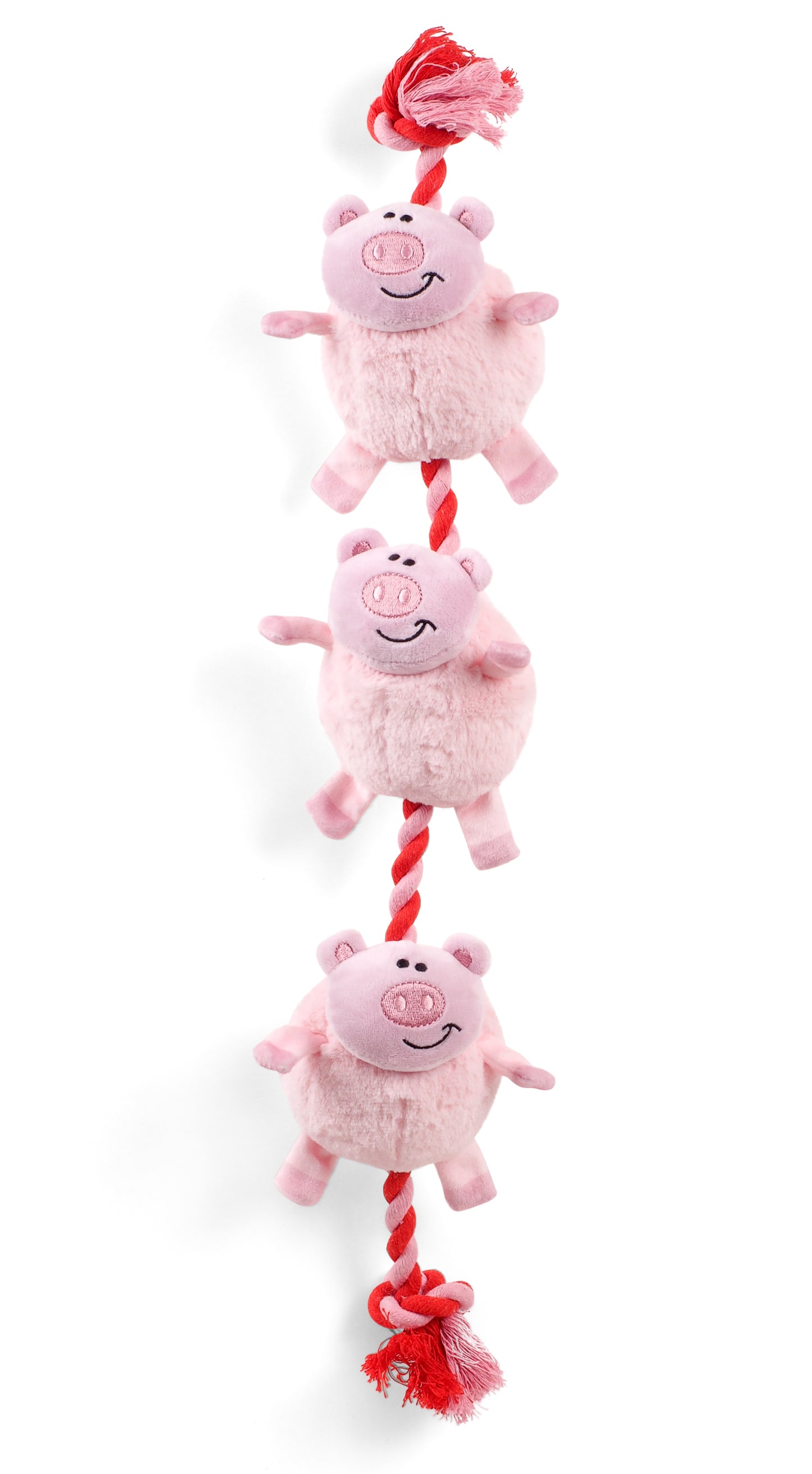 Teds Tugga Farm Squeaky Rope Toy - 3 Designs