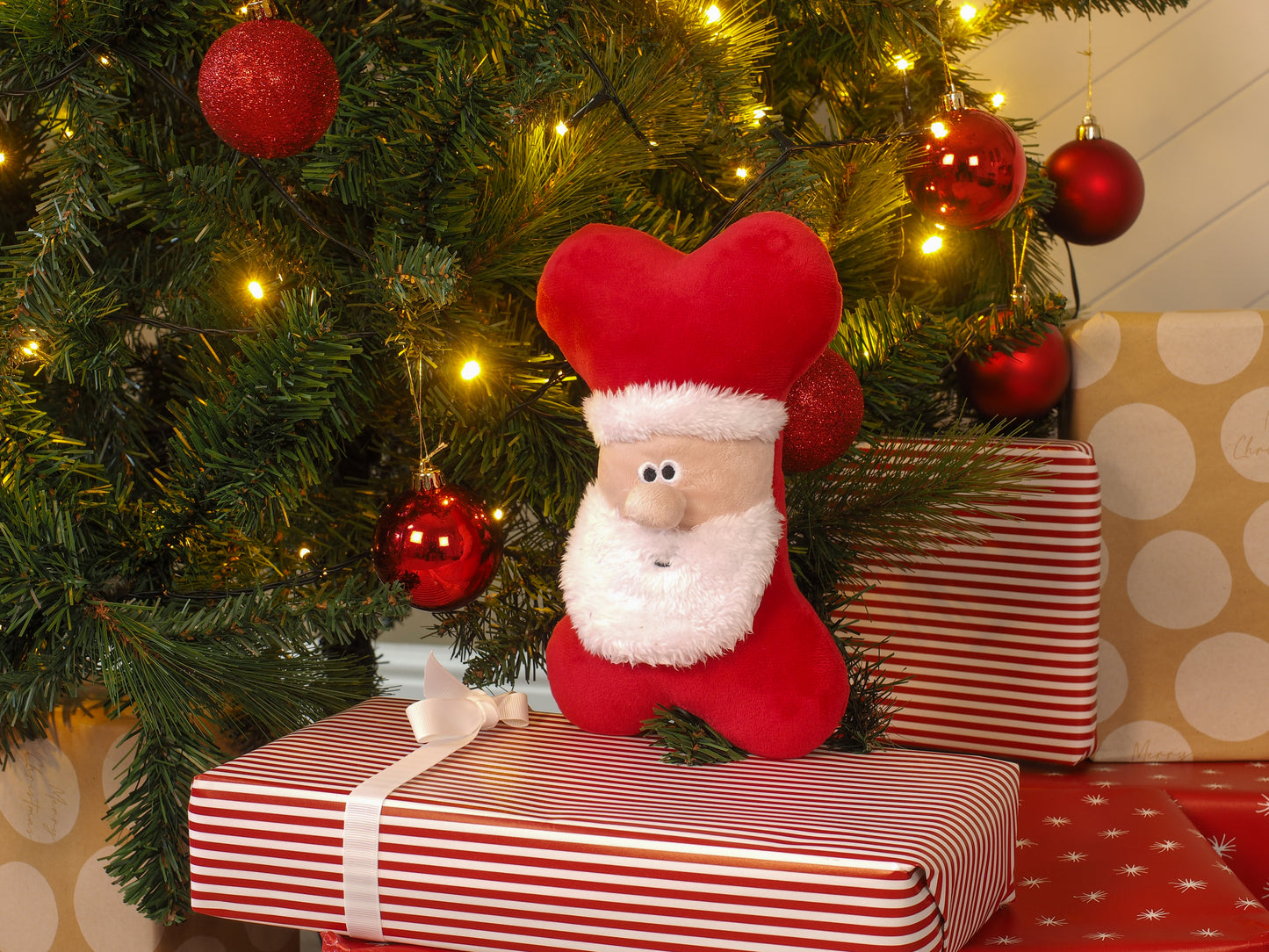 Teds Squeaky SantaBone