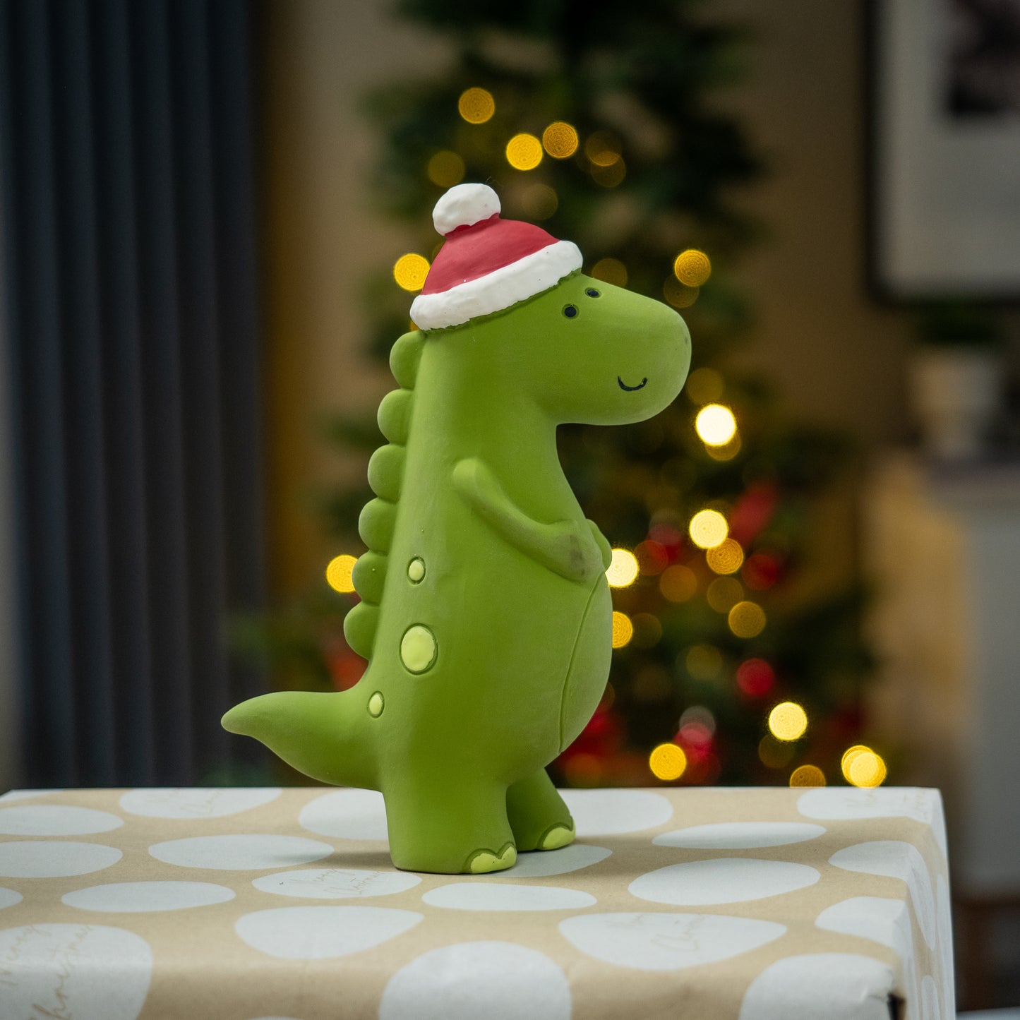 Teds Christmas Latex Dino